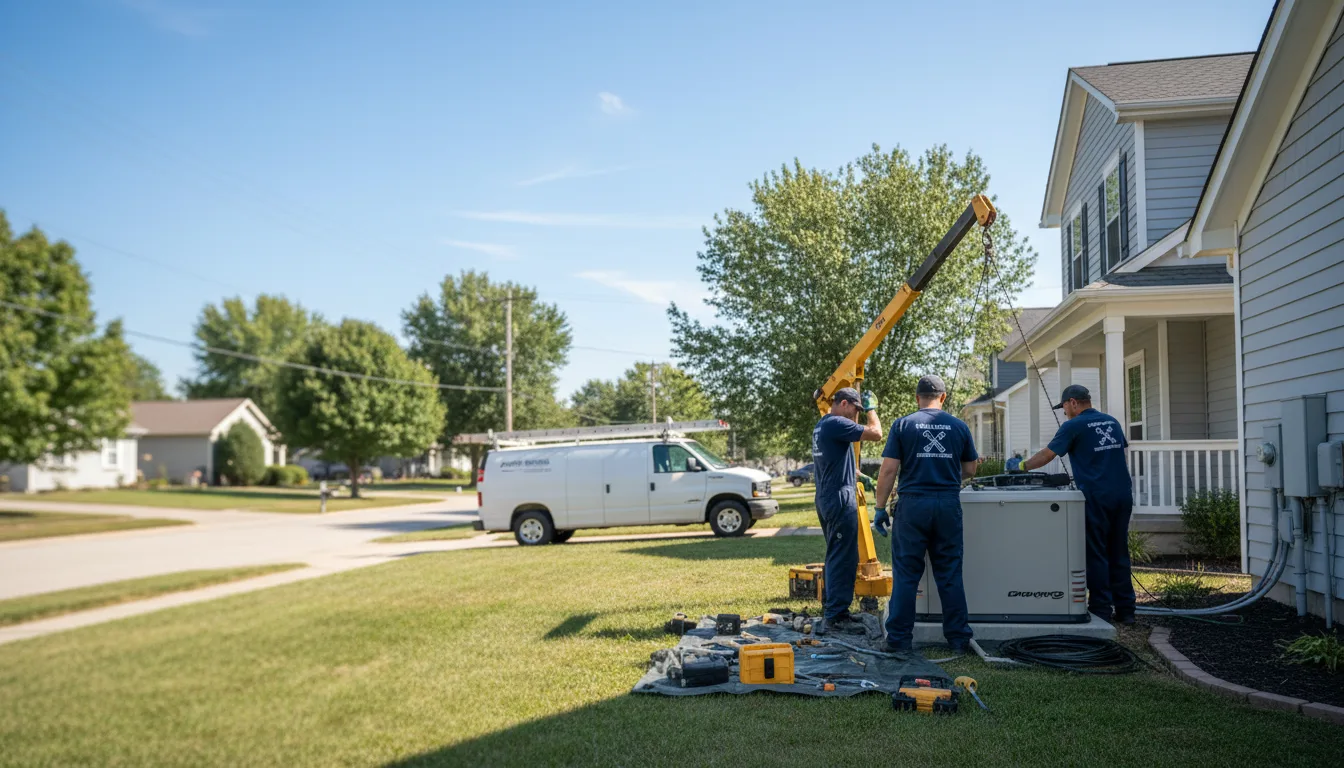 Generator Installation in Waterloo, IA near me
